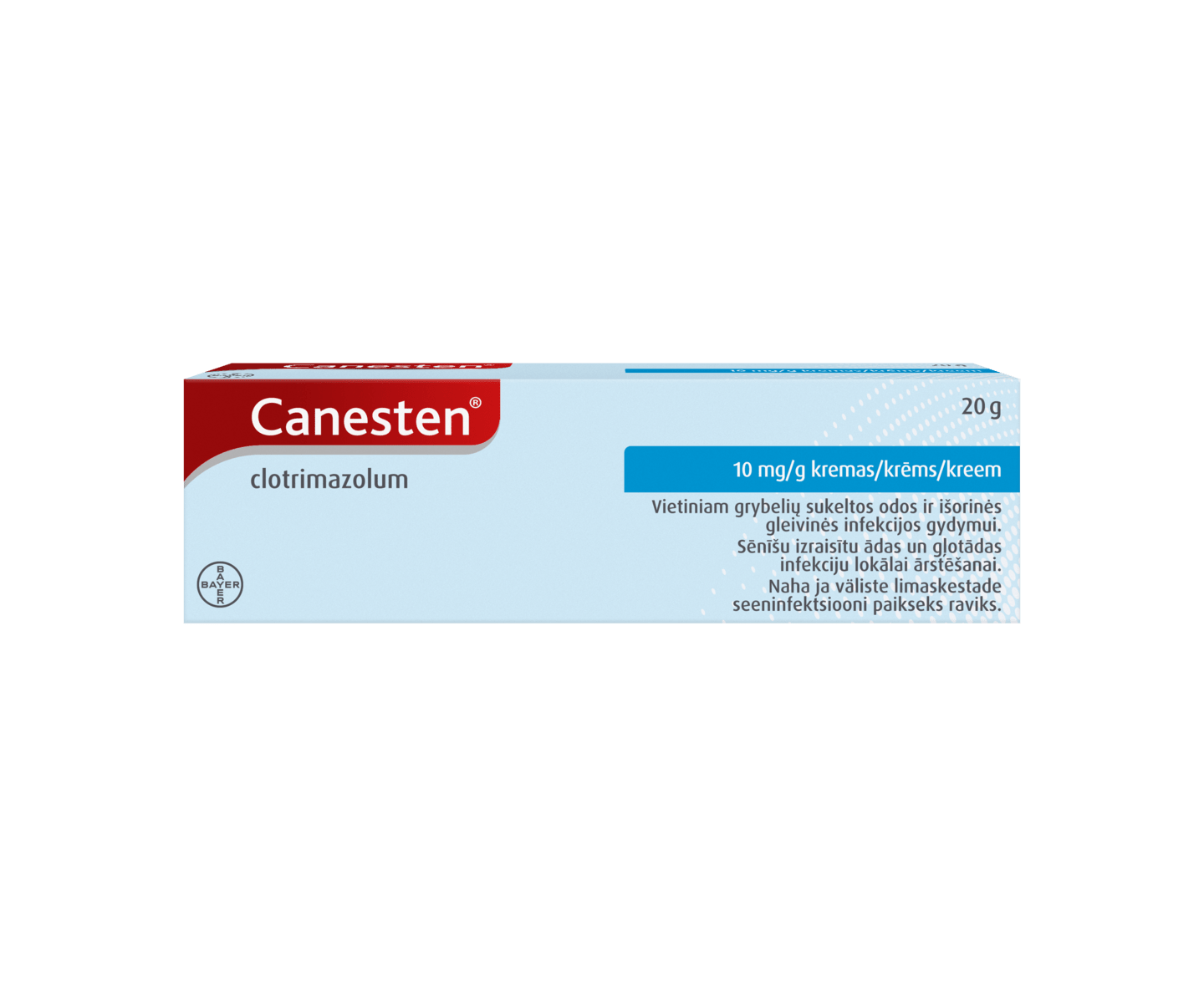Canesten® (klotrimasool) kreem 20g 